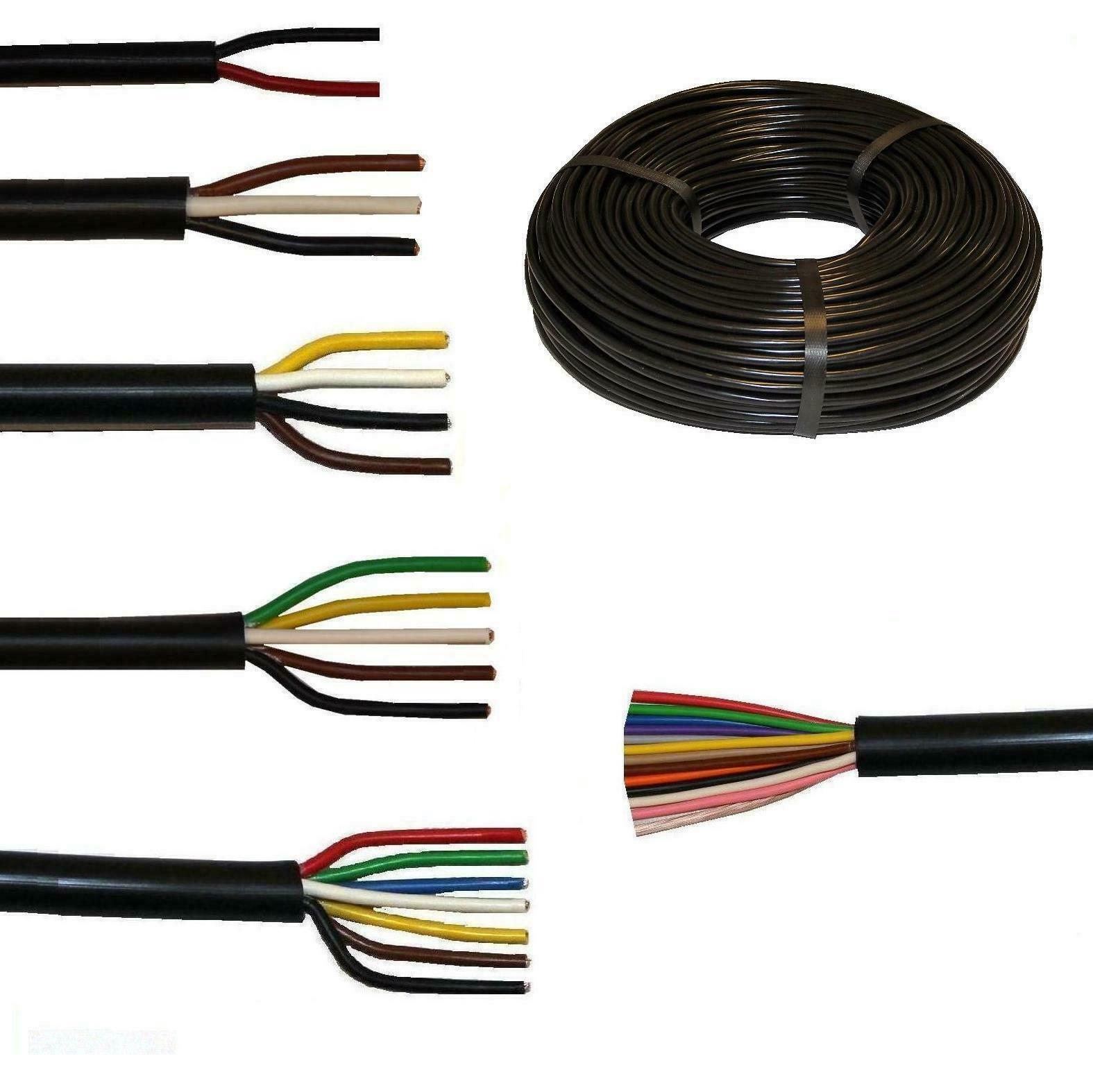 (2,40€/m) Meterware Flryy 5x 1,5mm² 4x1,5 7x1,5 Fahrzeugleitung Mehradrig Kabel